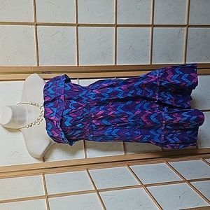 Junior Girls Purple/Blue OP Strapless in a Size Large (11-13)